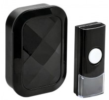 Звонок беспроводной ДЗБ3-36М черный   EZD21-03-AAA-K02  IEK