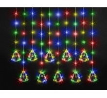 Гирлянда  95 009 NGF-D034-03 (бахрома елки и фигурки RGBY 3*0.6м IP20)  95009  Navigator