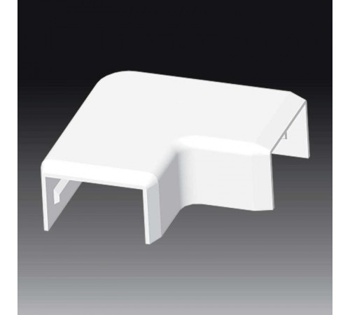 Поворот на 90 гр. LV 40X15 8716 (HB) (Цвет Белый)  8716_HB  Kopos