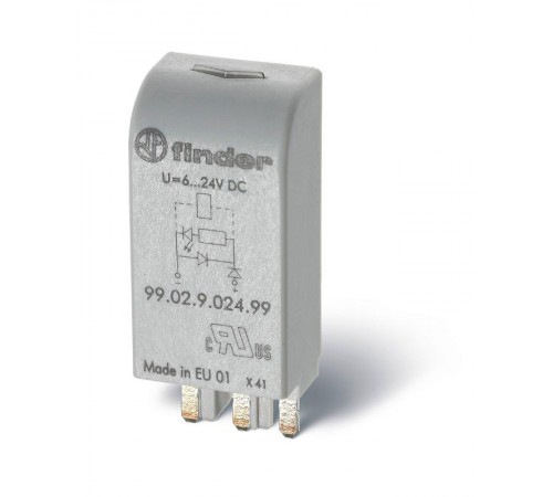 Модуль защиты; Шунтирующее сопротивление 110...240В AC  9902823007  Finder