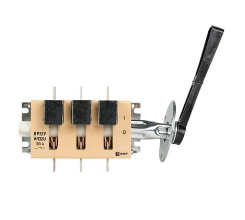 Выключатель-разъединитель ВР32У-31B31250 100А, 1 направление с д/г камерами, съемная левая/правая рукоятка EKF MAXima PROxima  uvr32-31b31250  EKF