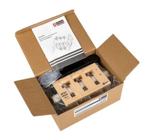 Выключатель-разъединитель ВР32У-31B31250 100А, 1 направление с д/г камерами, съемная левая/правая рукоятка EKF MAXima PROxima  uvr32-31b31250  EKF