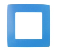 Рамка на 1 пост 12-5001-28  ,  голубой  Б0019393  ЭРА