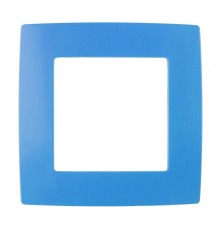 Рамка на 1 пост 12-5001-28  ,  голубой  Б0019393  ЭРА
