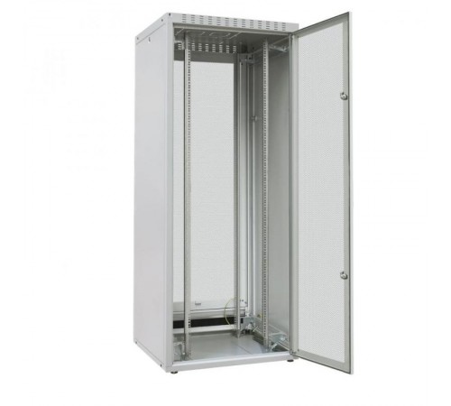 Шкаф напольный WZ-ECOD-24U6010-12AA-01-0000-011 19",ECO-LINE,24U,1188х600х1000мм,стек.пер.дв,ст.зад.пан.и бок.пан,сер.(RAL 7035)разобр. 376684  Zpas