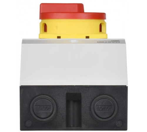 Переключатель кулачковый в боксе закрытая рукоятка аварийная 10А схема 54  MI-CS22-010-054  IEK