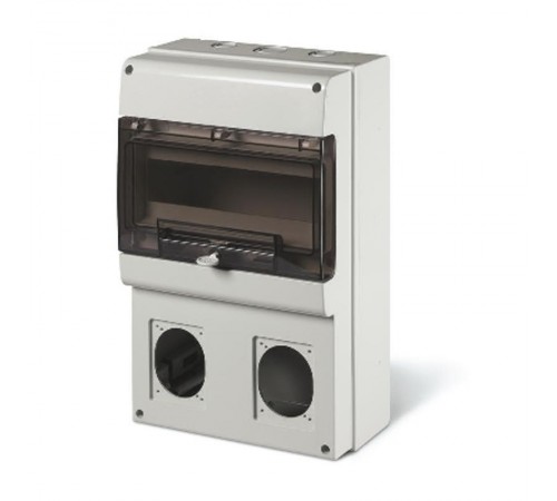 Корпус на 12 модулей и 2 поста  с основанием 70х87 мм. Тип M400  DIS6723300  DKC