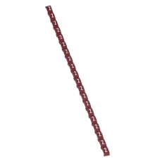 Маркер Duplix - цветовая международная кодировка - цифра 2 - красный  038402  Legrand