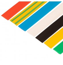 Набор термоусаживаемых трубок №18 ТУТ нг 12/6мм, 7 цветов (упак 21 шт. по 10см)  29-0118  REXANT