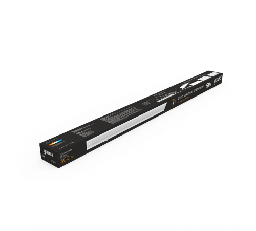 Светильник светодиодный линейный матовый TL 5W 3000K 311х25х36,420лм,  130511105  Gauss