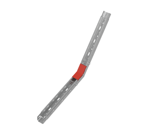 Крышка внутр. верт. угла 45 гр. 50 мм "ПЛЮС" HD  KNLplus45-50 HD   КМ-профиль