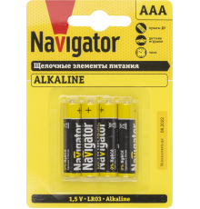 Элемент питания NBT-NPE-LR03-BP4  61462  Navigator