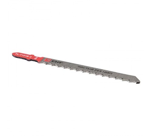 Пилки для электролобзика прямые T101B (чистовой рез по ДВП)(SK5)(2 шт)  pl-t101b-2  EKF