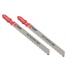 Пилки для электролобзика прямые T101B (чистовой рез по ДВП)(SK5)(2 шт)  pl-t101b-2  EKF