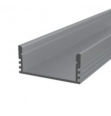 Профиль алюминиевый для светодиодной ленты накладной  2812-2 , 2м  146-205  REXANT