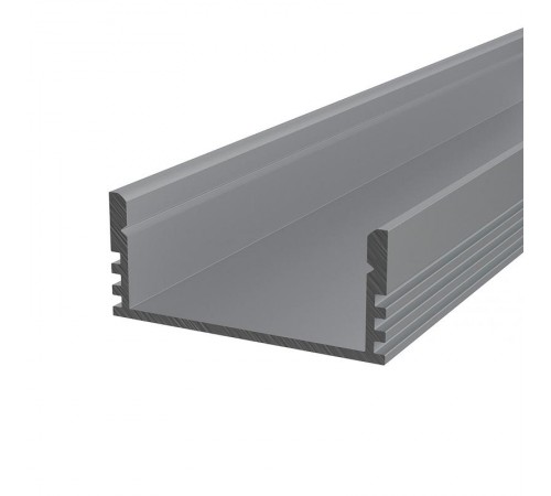 Профиль алюминиевый для светодиодной ленты накладной  2812-2 , 2м  146-205  REXANT