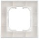BRITE Рамка 1-местная IP44 РУ-1-БрАБ-44 арктический белый   BR-M12-44-K91  IEK
