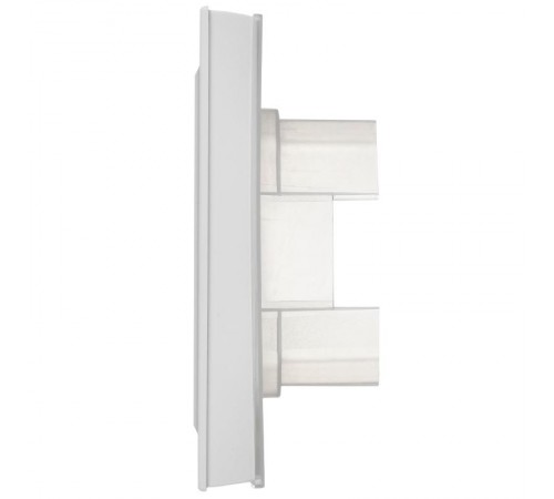 BRITE Рамка 2-местная IP44 РУ-2-БрАБ-44 арктический белый   BR-M22-44-K91  IEK