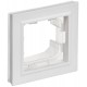 BRITE Рамка 1-местная IP44 РУ-1-БрАБ-44 арктический белый   BR-M12-44-K91  IEK