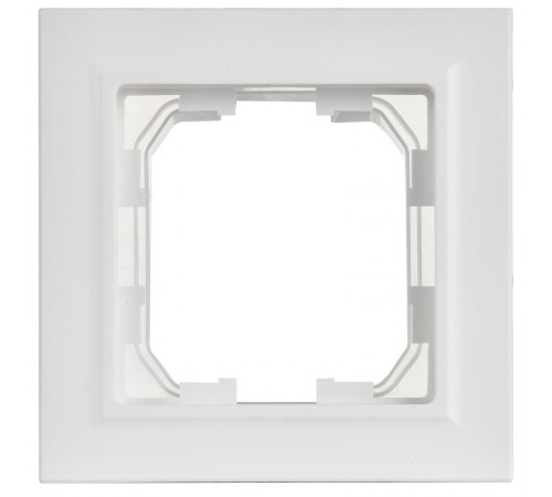BRITE Рамка 1-местная IP44 РУ-1-БрАБ-44 арктический белый   BR-M12-44-K91  IEK