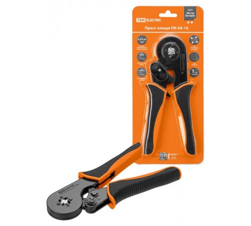Пресс-клещи ПК-04-16, "МастерЭлектрик"  SQ1001-0015  TDM