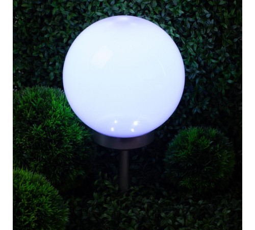 Светильник садовый уличный ERASF22-22 Шар на солнечных батареях 25 см  Б0053376  ЭРА