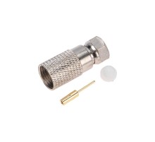 РАЗЪЕМ  F-разъем RG-11  (с пином)  05-4007  REXANT