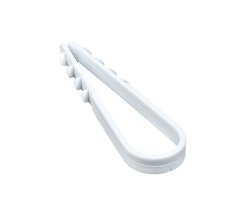Дюбель-хомут для круглого кабеля (11-18мм) белый (50шт.) EKF PROxima  plc-ncs50-11x18w  EKF