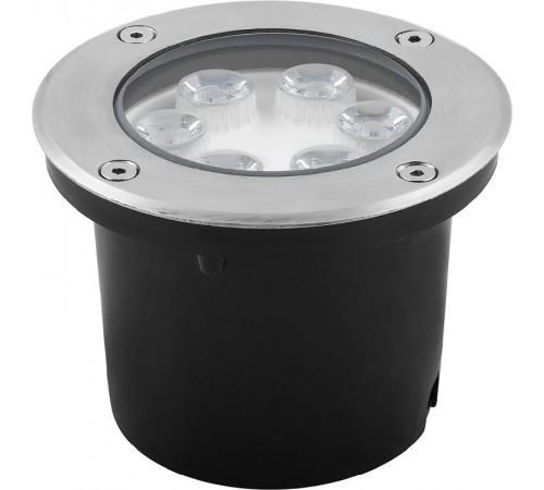 SP4112 Светильник тротуарный,6LED холодный белый,6W,120*H90mm,вн.диаметр:90mm,IP67  32016  FERON