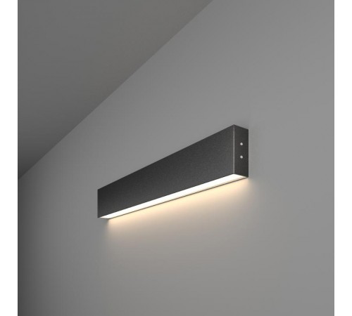 Светильник светодиодный накладной линейный односторонний53см 10W 4200K черная шагрень (101-100-30-53)  a042937  Elektrostandard