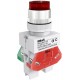 Выкл. кноп. ABLFP 22 мм Цвет:КРАСНЫЙ LED 220В ВK-22 a  25027DEK  DEKraft