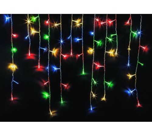 Гирлянда NGF 93 687 NGF-D029-01 (бахрома RGBY 240 4.7*0.6м IP44 BL)  93687  Navigator