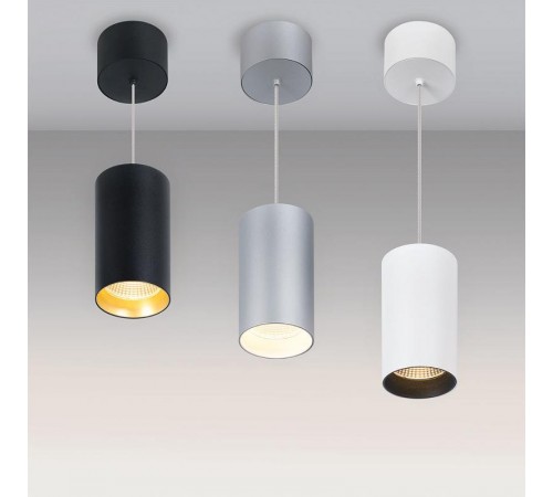 Светильник SP-POLO-HANG-R85-15W White5000 (WH-WH, 40 deg) (Arlight, IP20 Металл, 3 года)  027426  Arlight