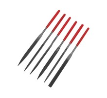 Набор надфилей 160х4 мм, 6 шт., обрезиненные рукоятки  KR-12-4102  Kranz