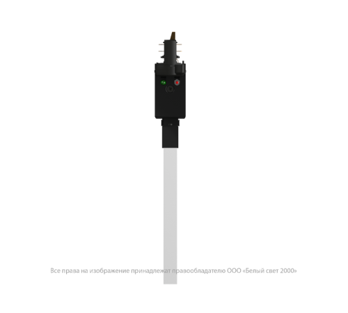 Световой указатель аварийного освещения BS-CANOE-73-S2 LED Black  a20997  Белый свет