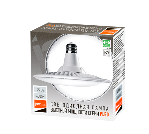 Лампа светодиодная промышленная PLED-HP-UFO 45w 4000K E27 D180*104mm  .5039209  JAZZWAY