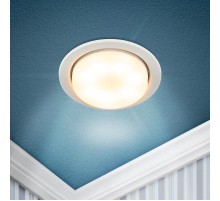 Светильник встраиваемый под лампу GX53  KL70 SWH белый матовый  Б0061188  ЭРА