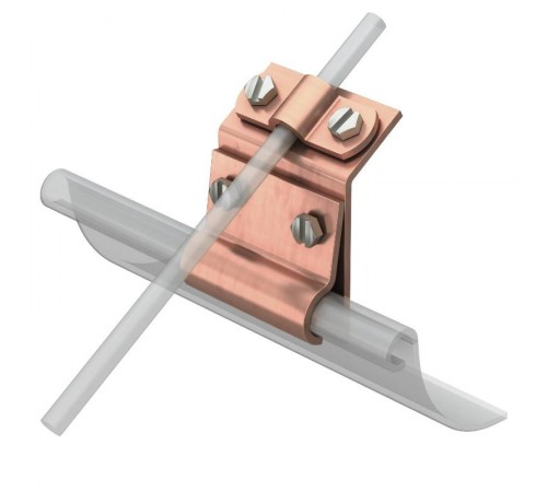 Крепеж прутка к водосточному желобу  * (262 A-DIN CU)  5316251  OBO Bettermann