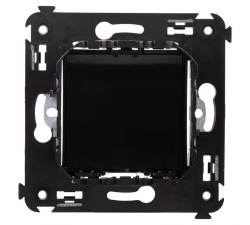 Вывод кабеля из стены "Avanti", "Черный квадрат"  4402983  DKC