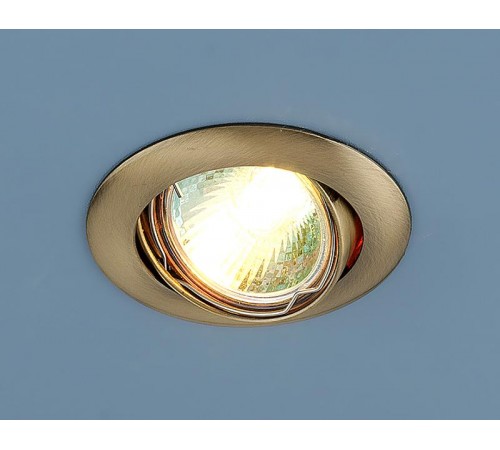 Светильник точечный встраиваемый 104S MR16 SB бронза  a031465  Elektrostandard