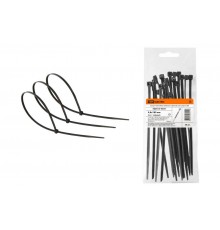 Хомут 4,8х180мм нейлон (черный) (50 штук)  SQ0515-0339  TDM
