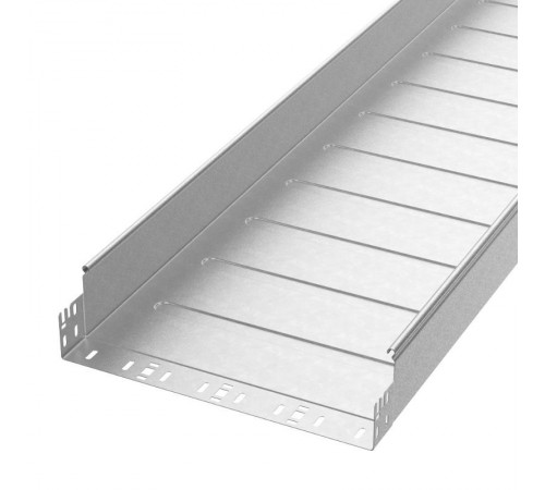 Лоток неперфорированный Профи 400х100х3000 (1,0 мм) (6 м/уп)  PR16.12810  Промрукав