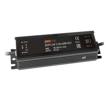 Драйвер для светодиодной ленты LED BSPS 24V 2,50A=60W IP67 3 г.гар.  .5015524  Jazzway