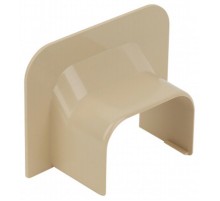 Прямой ввод в стену (бежевый)  ПВС-74х55-27М  Рувинил