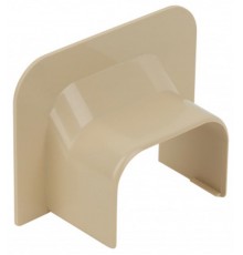 Прямой ввод в стену (бежевый)  ПВС-74х55-27М  Рувинил