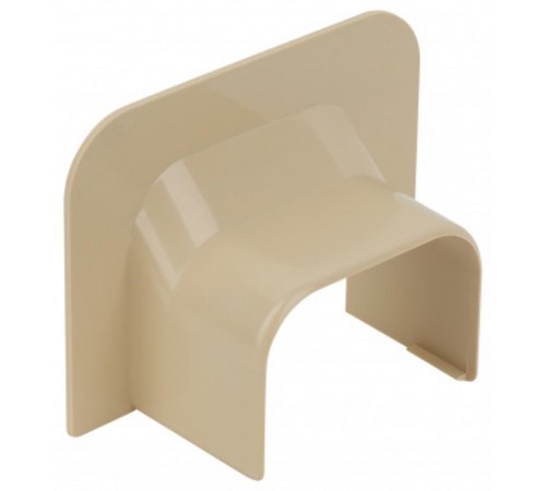 Прямой ввод в стену (бежевый)  ПВС-74х55-27М  Рувинил