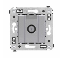 Розетка TV оконечная в стену, "Avanti", "Закаленная сталь"  4404523  DKC