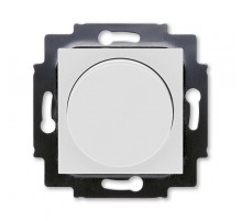 ABB Levit Серый / белый Светорегулятор поворотно-нажимной 60-600 Вт R  3294H-A02247 16W  2CHH942247A6016  ABB