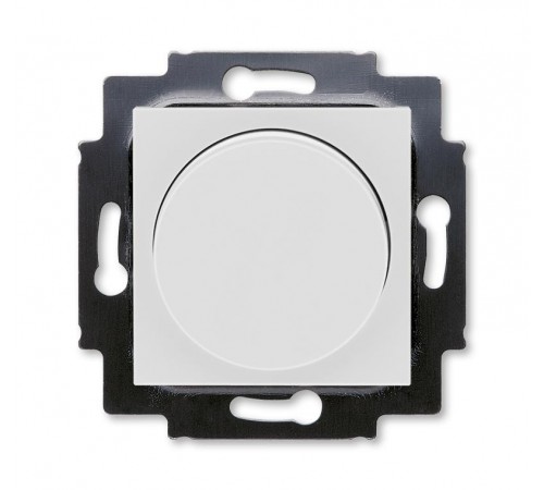 ABB Levit Серый / белый Светорегулятор поворотно-нажимной 60-600 Вт R  3294H-A02247 16W  2CHH942247A6016  ABB