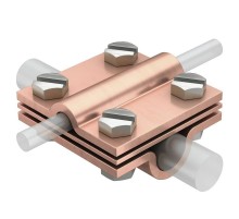 Соединитель прутка крестовой  * (252 8-10X16 CU)  5312442  OBO Bettermann